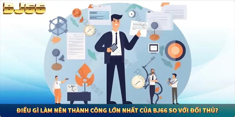 BJ66 🥇 Trang Chủ BJ66.COM Trực Tiếp Đá Gà Thomo #1 +88K 14 Điều gì làm nên thành công lớn nhất của BJ66 so với đối thủ?