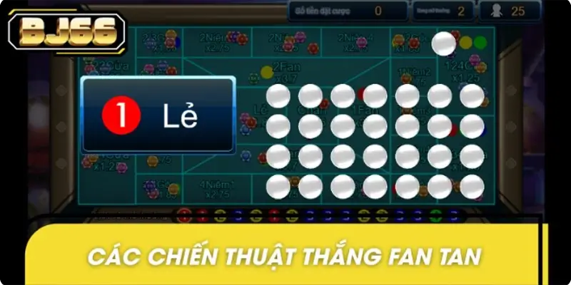 Một số mẹo giúp bạn chiến thắng trong trò chơi Fan Tan