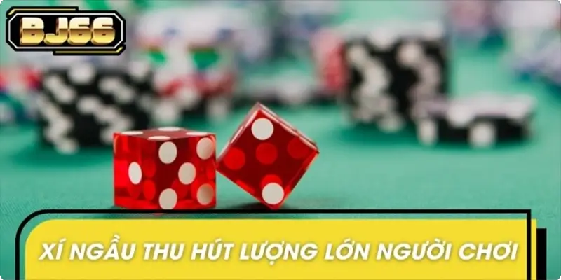 Xí Ngầu là một trong những tựa game thu hút lượng lớn người chơi